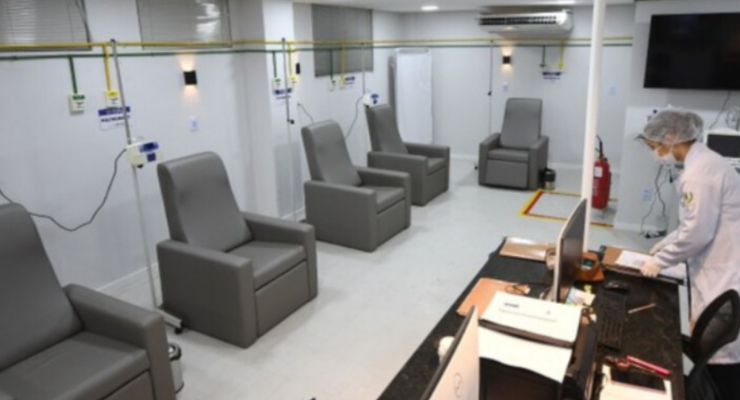 Pacientes de Campina Grande ganham ala oncológica no Hospital de Clínicas para realização de quimioterapia